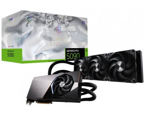 MSI SUPRIM GEFORCE RTX 5090 32G LIQUID SOC tarjeta gráfica NVIDIA 32 GB GDDR7 (Espera 4 dias)