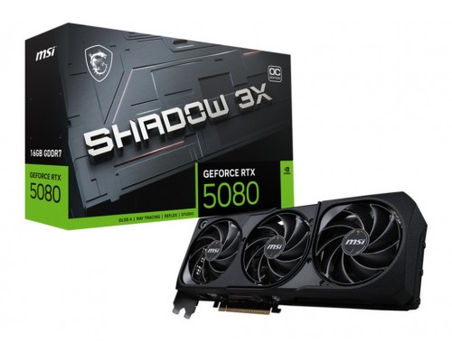 TARJETA GRAFICA MSI RTX 5080 16G SHADOW 3X OC