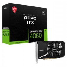 MSI AERO GeForce RTX 4060 ITX 8G OC NVIDIA 8 GB GDDR6 (Espera 4 dias)