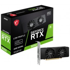 TARJETA GRAFICA MSI GEFORCE RTX 3050 LP 6GB OC