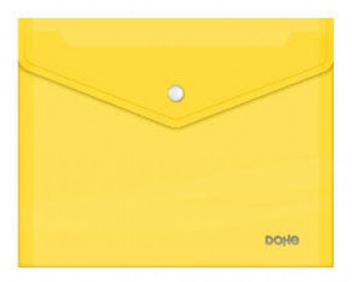 SOBRES POLIPROPILENO BROCHE AMARILLO A5 APAISADO 225X170 DOHE 91487 (MIN10) (Espera 4 dias)