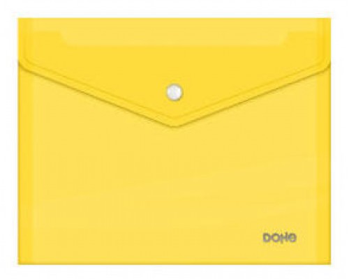 SOBRES POLIPROPILENO BROCHE AMARILLO A5 APAISADO 215X170 DOHE 91487 (MIN10) (Espera 4 dias)