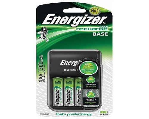 CARGADOR PILAS RECARGABLE ENERGIZER POWER PLUS 4 PILAS
