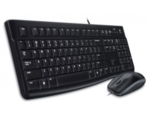 Logitech - Kit teclado y raton MK120 - USB - Teclado