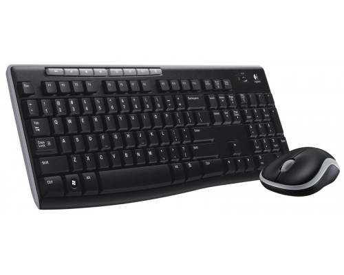 COMBO TECLADO RATON LOGITECH MK270 RF INALAMBRICO NEGRO