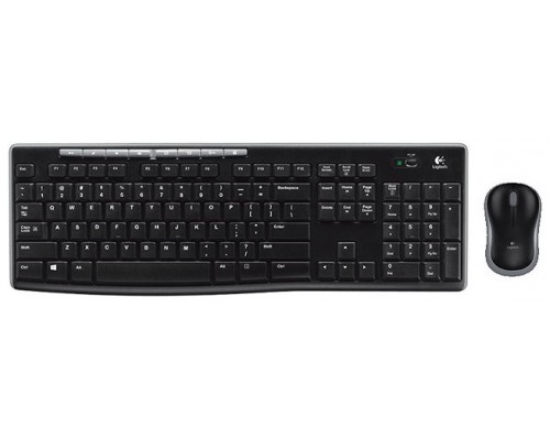COMBO TECLADO RATON LOGITECH MK270 RF INALAMBRICO NEGRO