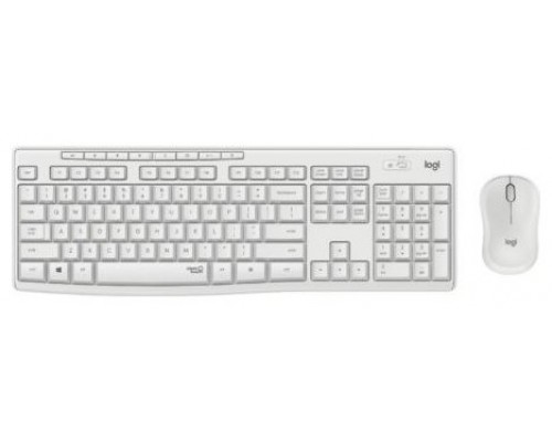 Logitech MK295 Teclado y raton inalambrico Blanco