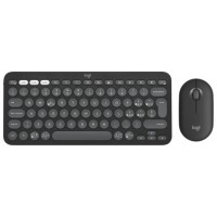 TECLADO LOGITECH SET PEBBLE 2 COMB BK