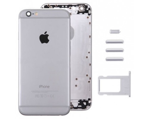 Carcasa Trasera iPhone 6 Plus Plata (Espera 2 dias)