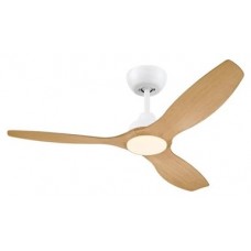 PHILIPS Ventilador Olas Blanco/Madera 32 W (ventilador) +24 W (luz)