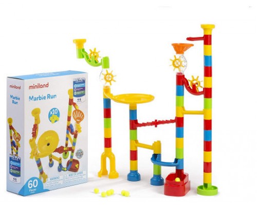 MARBLE RUN 60 PCS. MINILAND 94116 (Espera 4 dias)