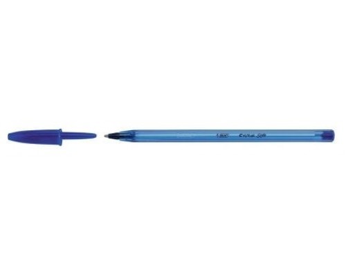BOLIGRAFO CRISTAL SOFT TRAZO 0,5 MM. COLOR AZUL BIC 951434 (MIN50) (Espera 4 dias)