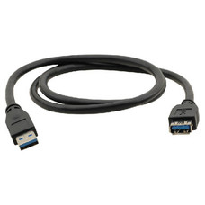 Kramer Electronics USB-A (M) to USB-A (F) 3.0, 1.6m cable USB 1,6 m USB 3.2 Gen 1 (3.1 Gen 1) USB A Negro (Espera 4 dias)-1053 Kramer Electronics USB-A (M) to USB-A (F) 3.0, 1.6m cable USB 1,6 m USB 3.2 Gen 1 (3.1 Gen 1) USB A Negro (Espera 4 dias)