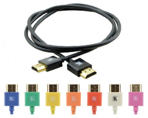 KRAMER CABLE HDMI FLEXIBLE ALTA VELOCIDAD CON ETHERNET ULTRA PLANO COLOR NEGRO (C-HM/HM/PICO/BK-10) (Espera 4 dias)