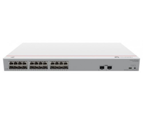 HUAWEI S110-24LP2SR (24 10/100/1000 BASE T PORTS, 2GE SFP PORTS , OPE, AC POWER) (Espera 4 dias)