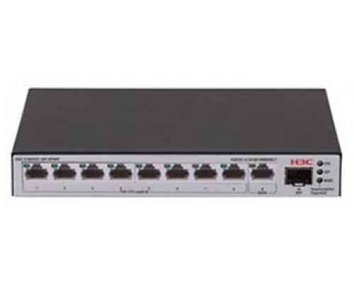 H3C LS-1600V2-10P-HPWR-GL switch Gestionado Gigabit Ethernet (10/100/1000) Energía sobre Ethernet (PoE) Gris, Negro (Espera 4 dias)