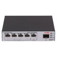 H3C LS-1600V2-6P-HPWR-GL switch Gestionado L2 Gigabit Ethernet (10/100/1000) Energía sobre Ethernet (PoE) Gris, Negro (Espera 4 dias)