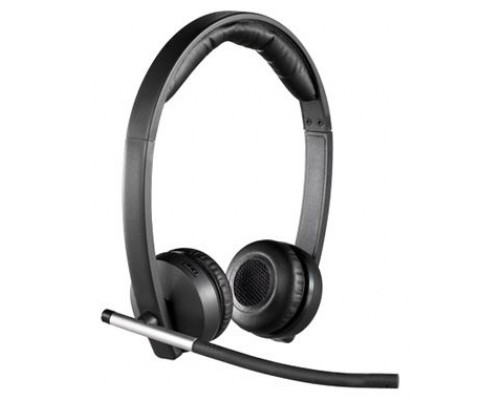 LOGITECH Auriculares con microfono Headset H820E inalambrico estereo