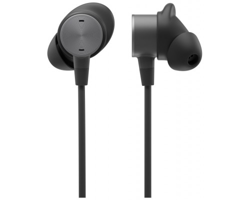 HEADSET LOGITECH ZONE WIRED EARBUDS GRAPHITE USB
