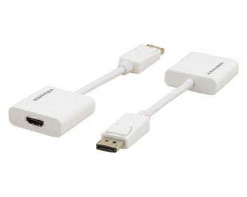 Kramer Electronics ADC-DPM/HF/UHD adaptador de cable de vídeo DisplayPort HDMI tipo A (Estándar) (Espera 4 dias)