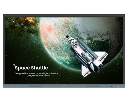 BENQAV PANTALLA INTERACTIVA RE7504 (9H.F9FTK.DE8) 75" EDLA WITH ANDROID 13 8GB / 128GB UHD 3840 &times; 2160 PIXELS 20W X2 SPEAKER CLASSROOMCARE EYE-CARE: AG, LBL(HW), FF USB-C 3.0 X1 (PD 65 W) + 2.0 X1 NO BUIT-IN WIFI & NFC LOG IN (Espera 4 dias)