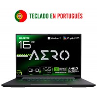 PORTATIL GIGABYTE AERO X16 1VH93PTC94AH AI 7 350 RTX5060 16GB 1TB 16" WQXGA W11H-14288 PORTATIL GIGABYTE AERO X16 1VH93PTC94AH AI 7 350 RTX5060 16GB 1TB 16" WQXGA W11H