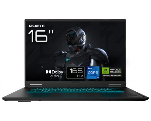 PORTATIL GIGABYTE A16 CVHI3ES894SD i7-13620H 16GB 1TB RTX5060 16"WUXGA FreeDOS