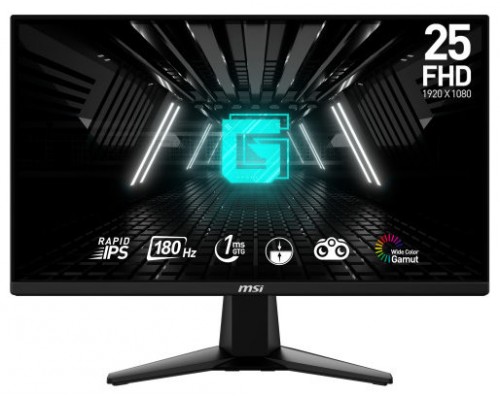 MSI G255F pantalla para PC 62,2 cm (24.5") 1920 x 1080 Pixeles Full HD LCD Negro (Espera 4 dias)