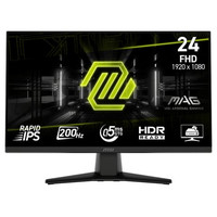 MSI MAG242F Monitor 24" IPS FHD 200Hz HDMI-1214 MSI MAG242F Monitor 24" IPS FHD 200Hz HDMI