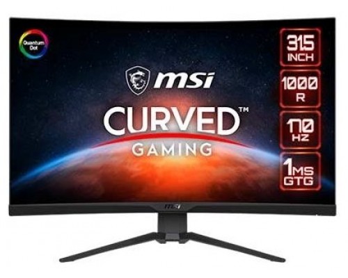 MSI MAG 325CQRF QD pantalla para PC 80 cm (31.5") 2560 x 1440 Pixeles Wide Quad HD Negro (Espera 4 dias)