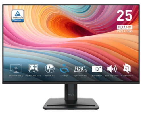MSI MP251 E2 Monitor 24.5" IPS FHD 16:9 120h VGA
