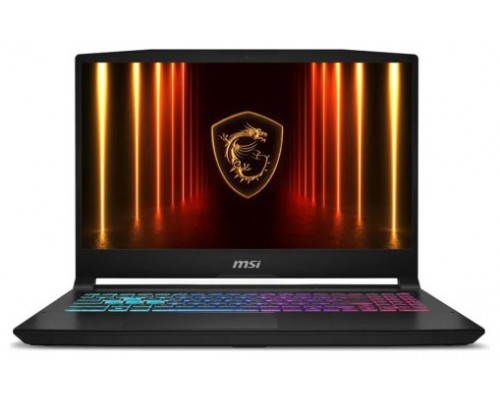 PORTATIL MSI KATANA 15 HX B14WFK-694ES. 15.6" QHD (2560*1440), 165HZ. I7-14650HX. RTX 5060 GDDR7 8GB. DDR5 16GB*2. 1TB SSD. W11 HOME (Espera 4 dias)