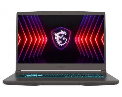 MSI PORTATIL THIN 15 B13VE. 15.6" FHD (1920*1080), 144HZ IPS. I5-13420H. RTX 4050, GDDR6 6GB. DDR IV 8GB*2 (3200MHZ).SIN S.O.. GRIS (Espera 4 dias)