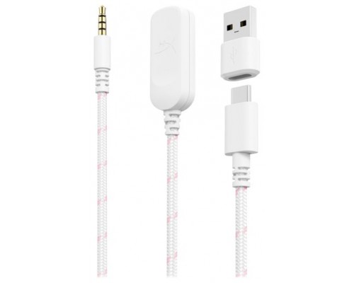 HP HYPERX CLOUD III WHITE-PINK - GAMING HEADSET - 9W1Q4AA (Espera 4 dias)