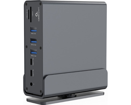 DOCK GEMBIRD A-CF-COMBO15-01 USB-C 15EN1 GRIS-1427 DOCK GEMBIRD A-CF-COMBO15-01 USB-C 15EN1 GRIS