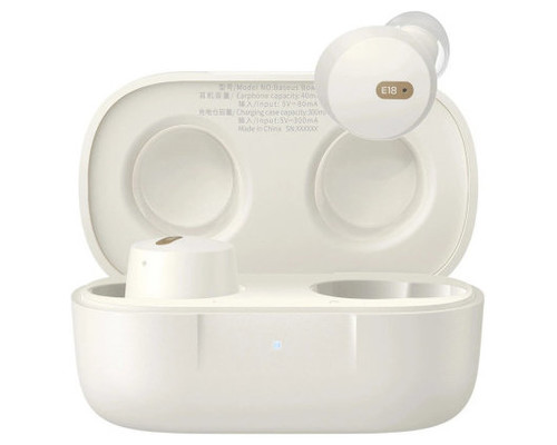 OS BASEUS BOWIE E18 TRUE WIRELESS EARPHONES STELLAR WHITE (Espera 4 dias)-1051 OS BASEUS BOWIE E18 TRUE WIRELESS EARPHONES STELLAR WHITE (Espera 4 dias)