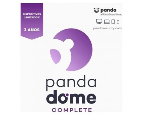 SOFTWARE ANTIVIRUS PANDA  DOME COMPLETE LICENCIAS