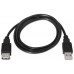 CABLE USB 2.0 TIPO AM-AH NEGRO 1.0M AISENS A101-0015