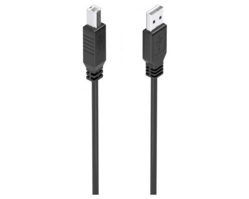 CABLE USB 2.0 CON AMPLIFICADOR TIPO AM-BM NEGRO 15M