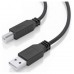 CABLE USB 2.0 CON AMPLIFICADOR TIPO AM-BM NEGRO 15M