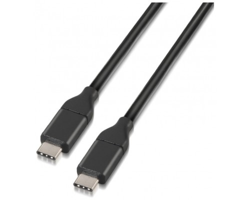 CABLE USB 3.1 GEN2 10GBPS 3A TIPO USB-CM-USB-CM NEGRO