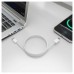 AISENS - CABLE USB 2.0 3A 60W APPLE, TIPO USB-C/M-USB-C/M, BLANCO, 2.0M
