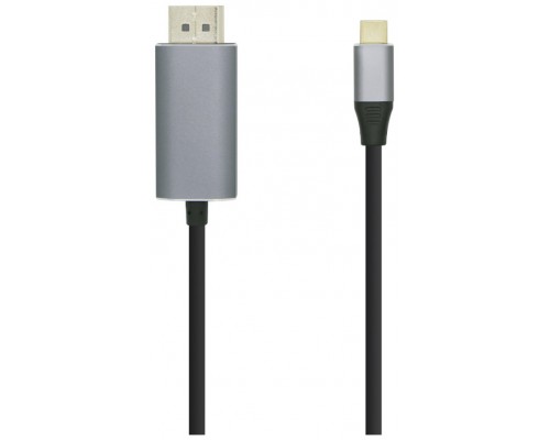 AISENS - CABLE CONVERSOR USB-C A DISPLAYPORT NEGRO, 0.8M