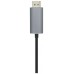 AISENS - CABLE CONVERSOR USB-C A DISPLAYPORT NEGRO, 0.8M