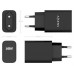 AISENS - CARGADOR USB 10W ALTA EFICIENCIA, 5V/2A, NEGRO