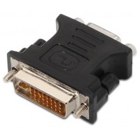 AISENS - ADAPTADOR DVI A SVGA, 24+5/M-HDB15/H, NEGRO