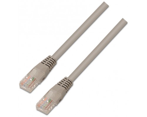 CABLE RED UTP CAT5E RJ45 AISENS 0.5M GRIS