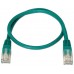 CABLE RED LATIGUILLO RJ45 CAT.5E UTP AWG24 VERDE 2.0M