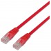 AISENS - CABLE DE RED LATIGUILLO RJ45 CAT.6 UTP AWG24, ROJO, 0.5M