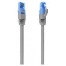 AISENS - CABLE DE RED LATIGUILLO RJ45 CAT.6 UTP AWG26 CCA, GRIS, 0.75M